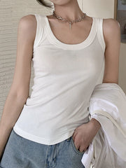 Solid Rib Tank Top