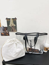 Clear Large Capacity Waterproof Tote