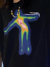 Short Sleeve Alien Print Tee