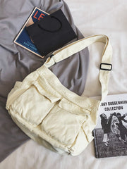 Large Canvas Satchel Bag