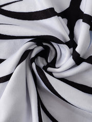 Lace Trim Skeleton Print Crop Cami Top