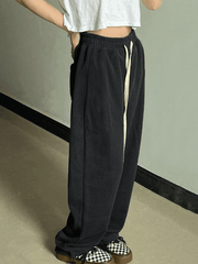 Simple Solid Color Baggy Sweatpants