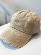 Vintage Wash Distressed Baseball Cap