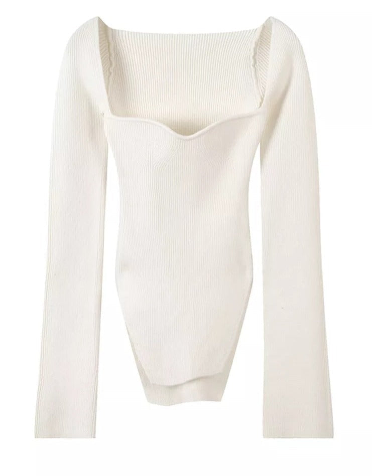 Pydshop Ambrosi Knitted Long Sleeve Top