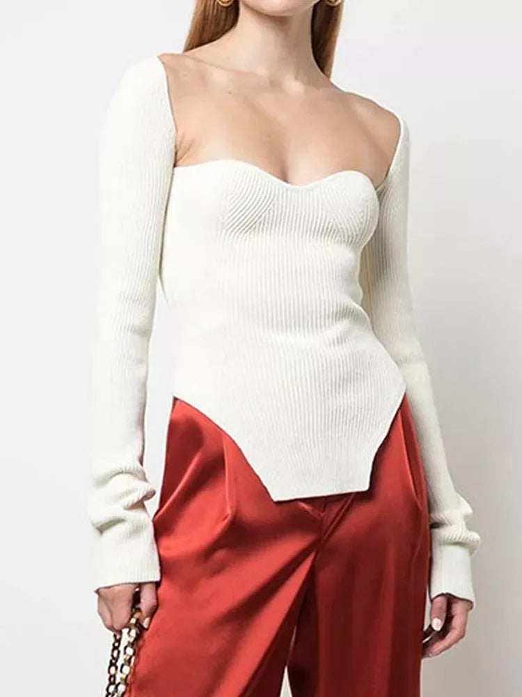 Pydshop Ambrosi Knitted Long Sleeve Top