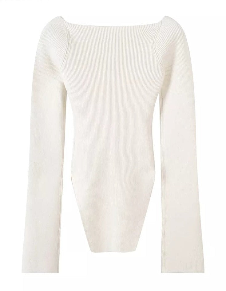 Pydshop Ambrosi Knitted Long Sleeve Top