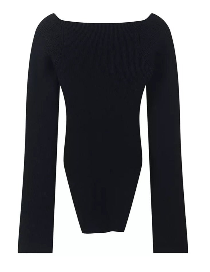 Pydshop Ambrosi Knitted Long Sleeve Top