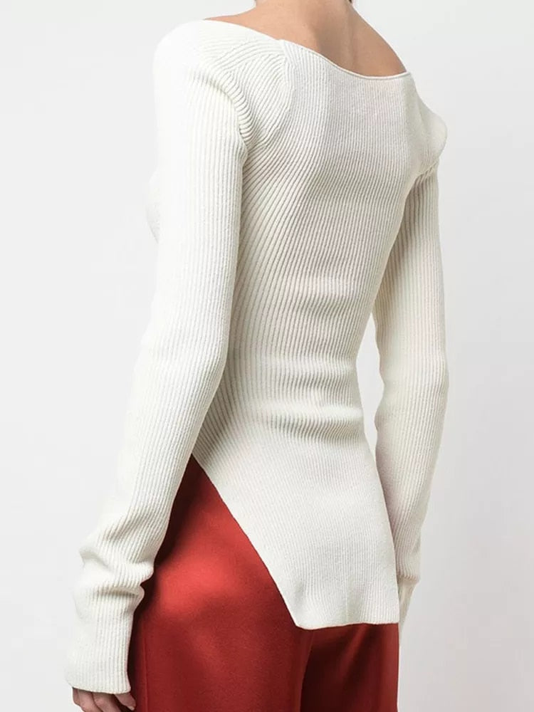 Pydshop Ambrosi Knitted Long Sleeve Top