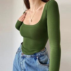 Pydshop Biana Basic Long Sleeve Top