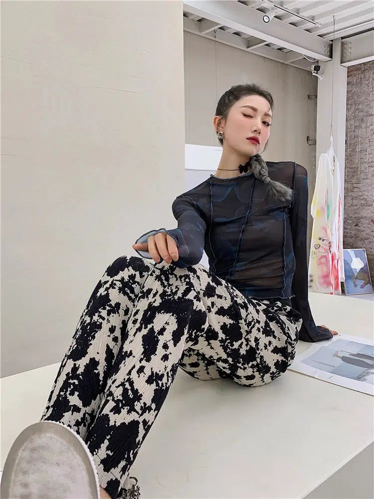 Pydshop Butterfly Seam Detailed Mesh Top