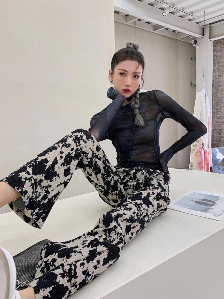 Pydshop Butterfly Seam Detailed Mesh Top