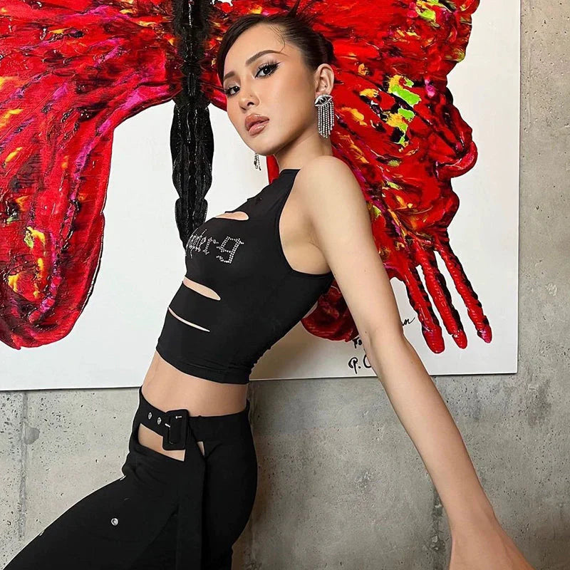 Pydshop Chapter Embellished Crop Top