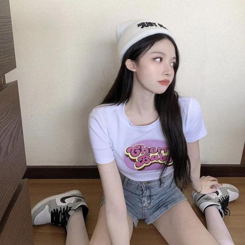 Pydshop Cherry Baby Crop Top