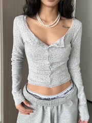 Pydshop Chyanne Long Sleeve Casual Top