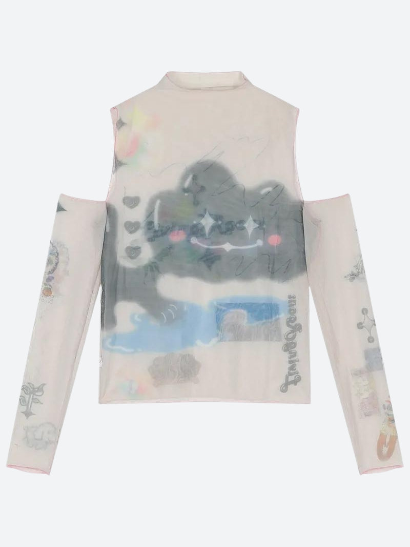 Pydshop Cloud Monster Mesh Top