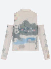 Pydshop Cloud Monster Mesh Top