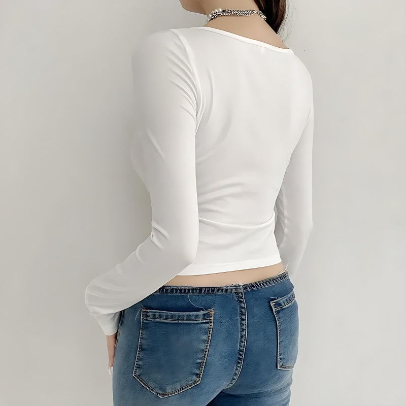 Pydshop Coquette Bow Open Front Top
