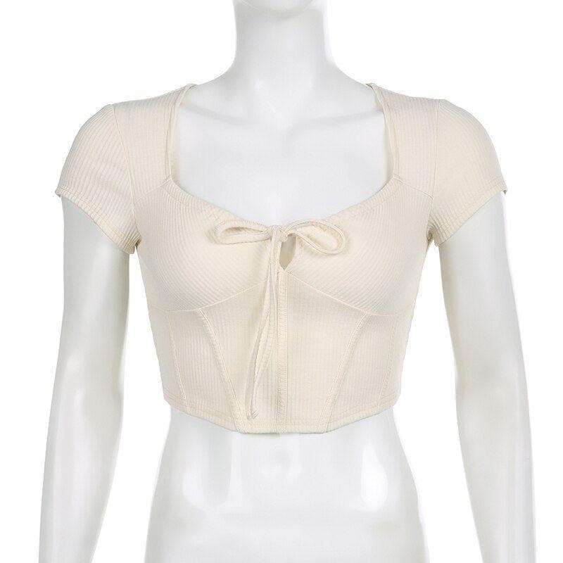 Pydshop Coquette Cropped Corset Top