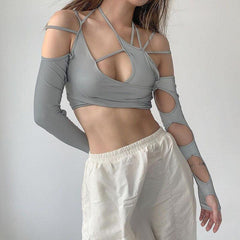 Pydshop Cut-Out Halter Top