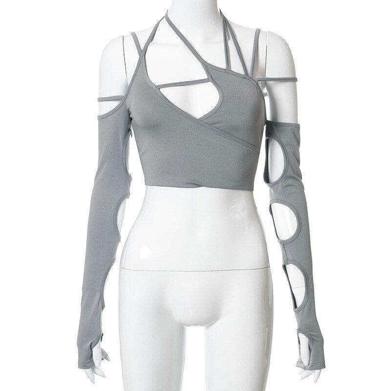 Pydshop Cut-Out Halter Top