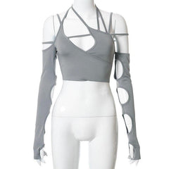Pydshop Cut-Out Halter Top
