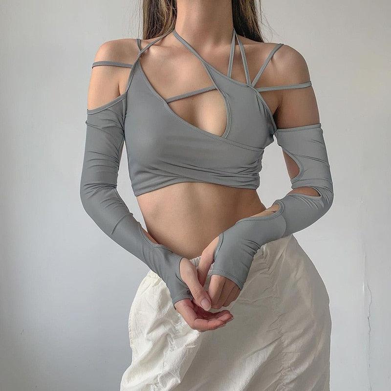 Pydshop Cut-Out Halter Top