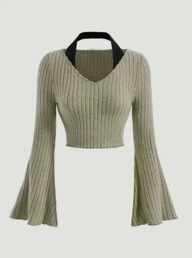 Pydshop Daisha Flare Sleeve Top