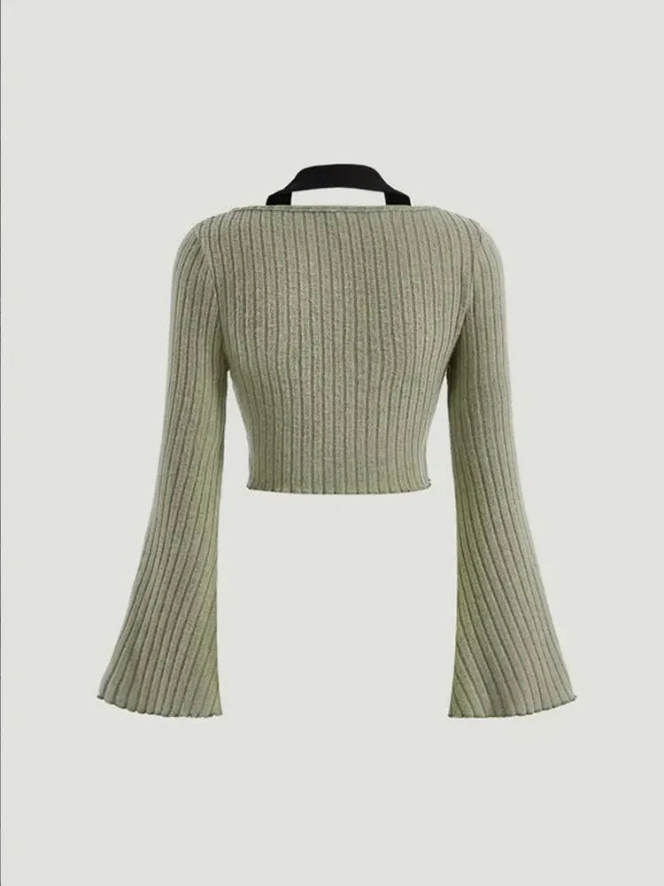Pydshop Daisha Flare Sleeve Top