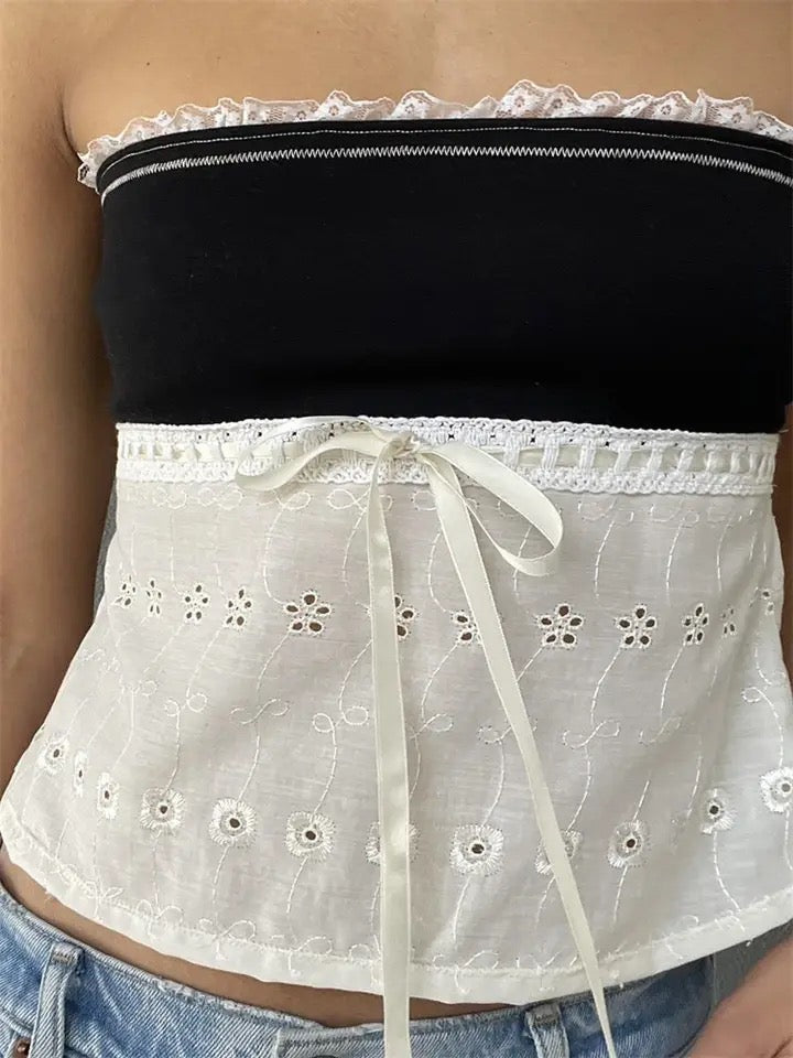 Pydshop Deana Lace Strapless Top