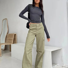 Pydshop Evony Long Sleeve Basic Top