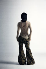 Pydshop Fairy Grunge Back Print Top