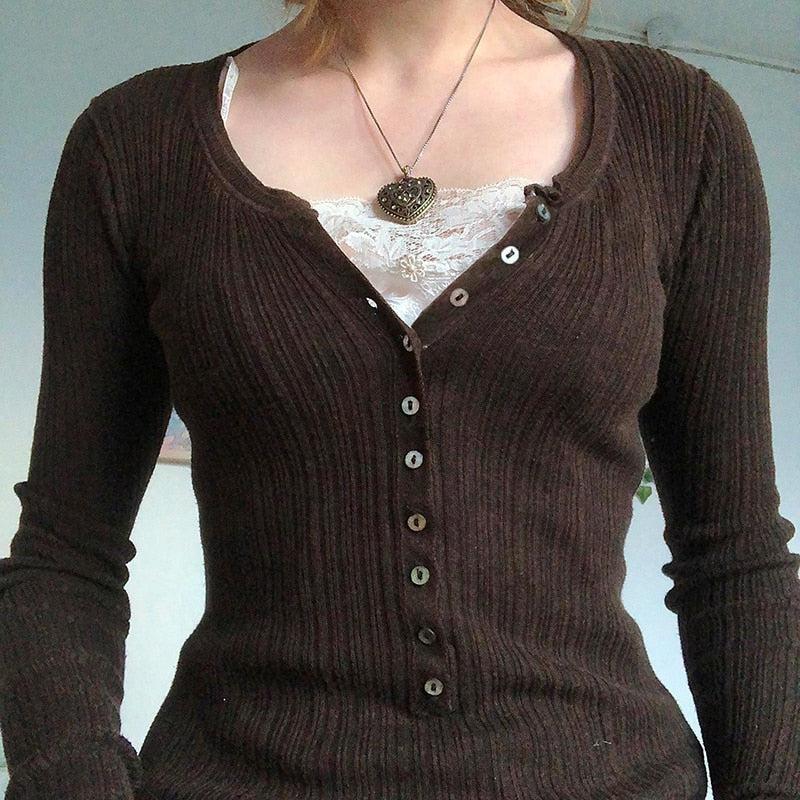 Pydshop Fairy Grunge Button Front Top