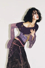 Pydshop Fairy Grunge Off Shoulder Mesh Top
