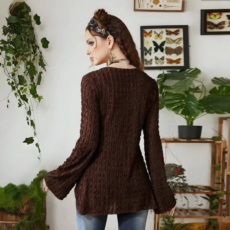 Pydshop Fairycore Butterfly Open Front Top
