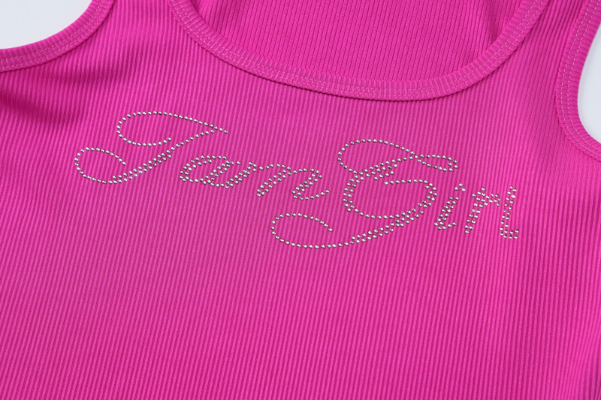 Pydshop Farm Girl Letter Print Crop Top