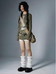 Pydshop Grunge Rope Belted Top