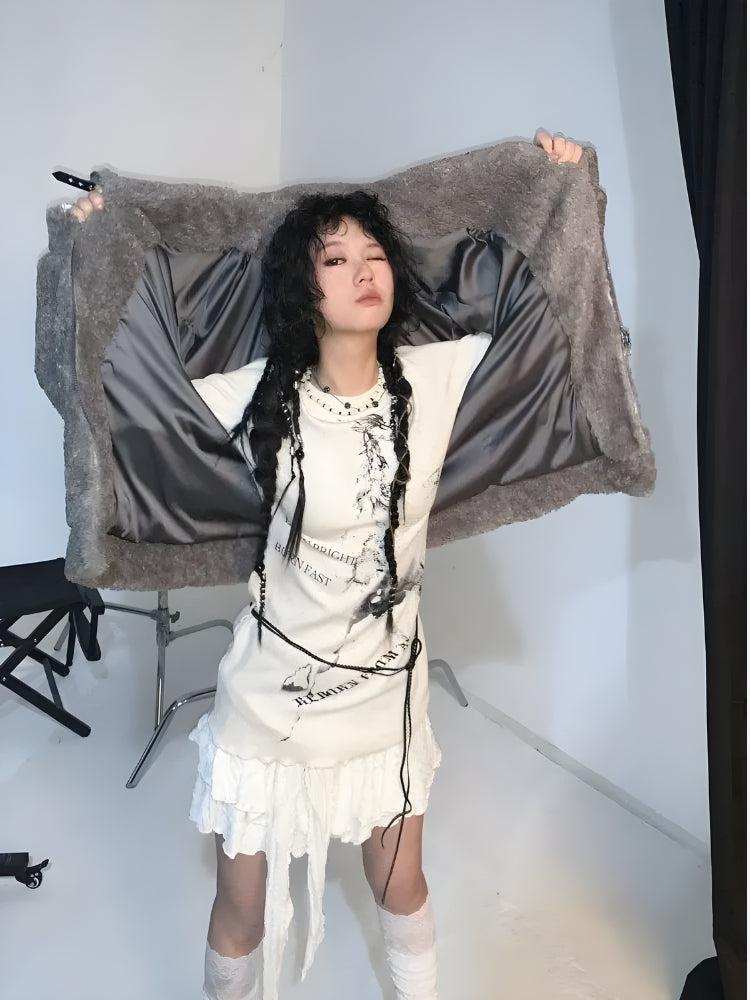 Pydshop Grunge Rope Belted Top
