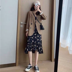 Pydshop Womens Autumn Fashion Basic Outwear Notched Single Breasted Solid Casual Daily New Korean Style Female Office Lady Tops