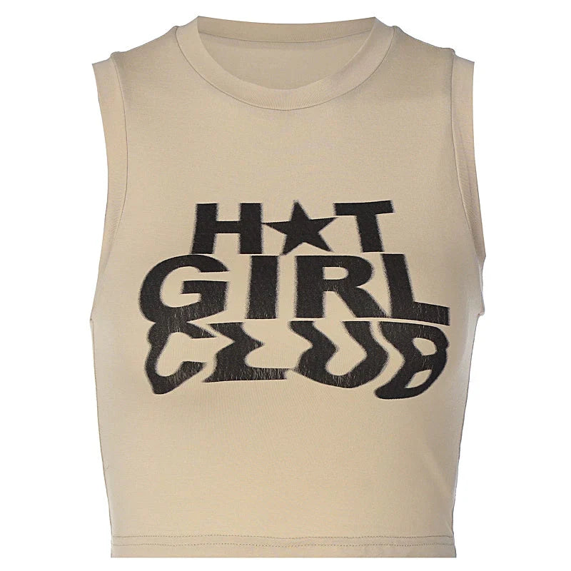 Pydshop Hot Girl Club Print Top