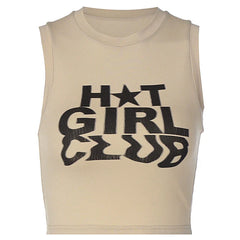 Pydshop Hot Girl Club Print Top