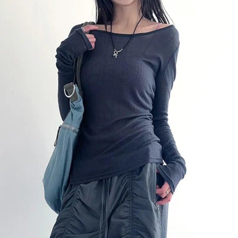Pydshop Knitted Mesh Backless Top