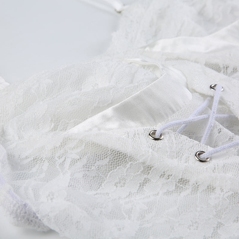 Pydshop Diala Lace Crop Top