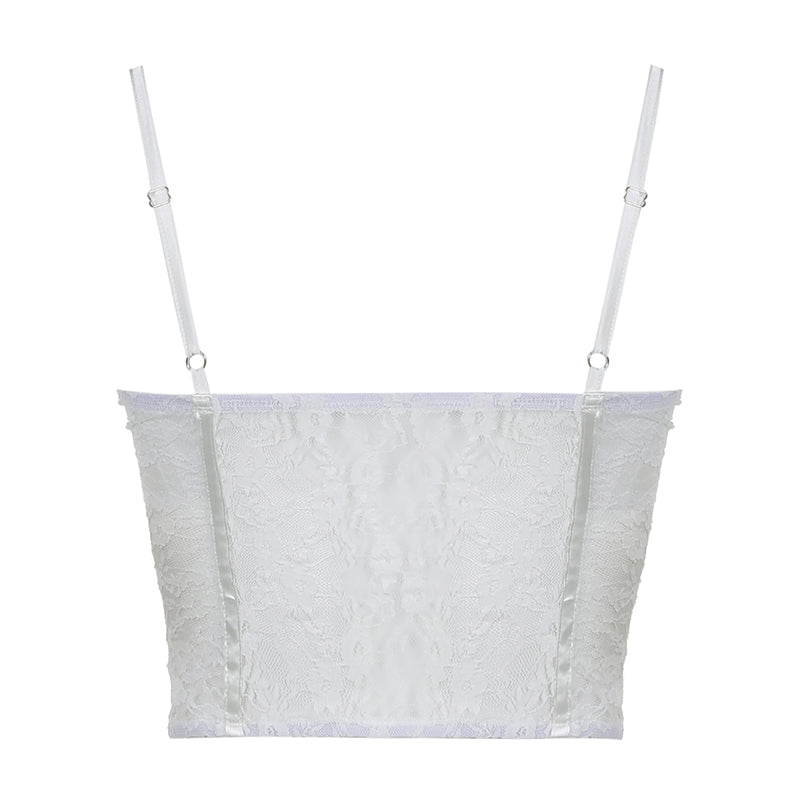 Pydshop Diala Lace Crop Top