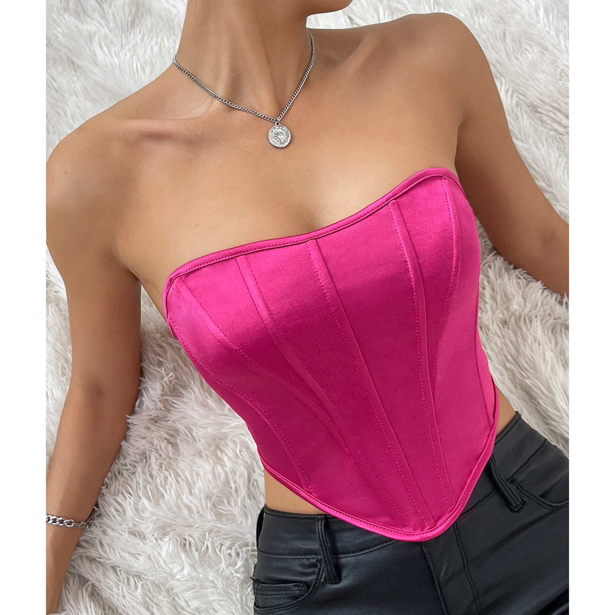 Bandeau Corset Top