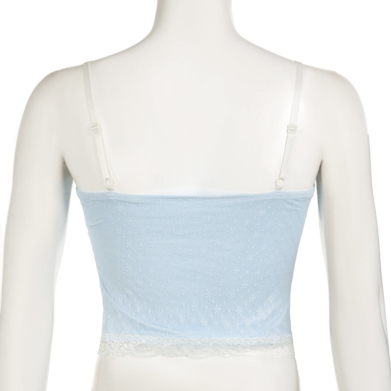 Pydshop Harlow Lace Slit Cami Top