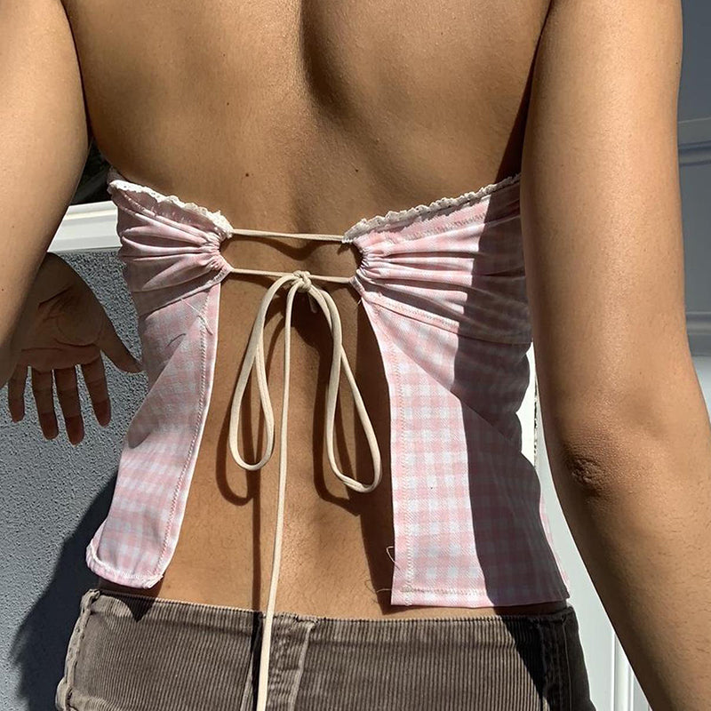 Pydshop Haniye Strapless  Top