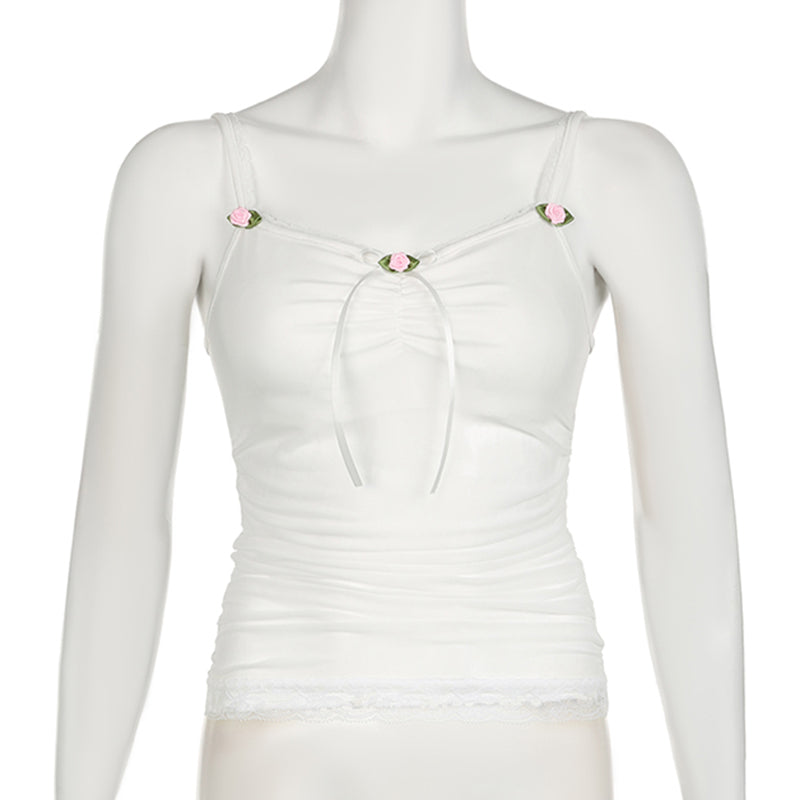 Pydshop Erin Floral Lace Cami Top
