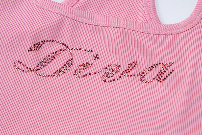 Pydshop Diva Letter Print Crop Top