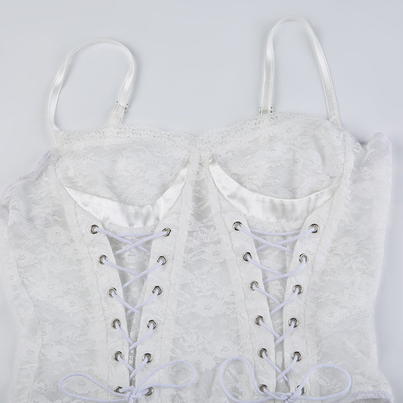 Pydshop Diala Lace Crop Top