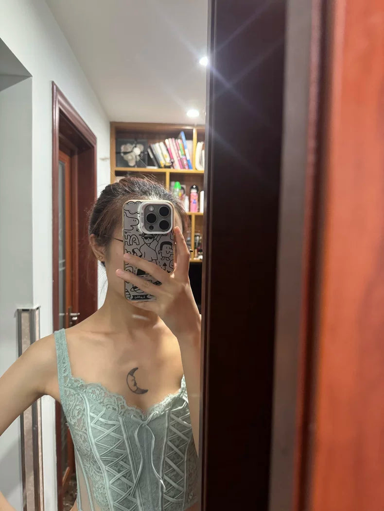 Pydshop Chidera Lace Corset Top